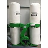 Wadkin Bursgreen DC002 Dust Extractor 2 Bag Single Phase - for use with Charnwood, Felder, Hammer, Axmister, Format4, Scheppach Woodworking Machinery
