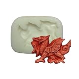 Silicone Mould - Very Very Small Welsh Dragon - Food Safe