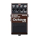 BOSS OC-5 Octave Guitar And Bass Effect Pedal with Vintage And Poly Modes Plus 5-Year Warranty