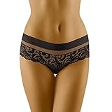 Wolbar Womens Briefs WB217, Black,L
