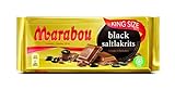 Marabou Black Salty Licorice King Size Chocolate Bar 220g