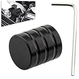 Heel/Toe Shifter Shaft Cap Cover for Harley 1986-2017 FL Softail, 1988-2025 Touring Road King Road Glide Street Glide Electra Glide and 2008-later Trike Models (Black)