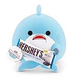 Snackles, Series 2, Shark (Hershey, Cookie n Cream), Plush Toy, Medium (35 cm), Brown Box, (Shark)
