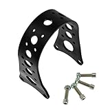 Motorbike 39mm Tracker Front Fork Brace for Harley 88-17 Harley Dyna Sportster FXD XL,Matte Black