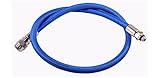 METALSUB BCD INFLATOR BLUE HOSE, BRAIDED - (40" (102 cm))