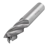 Sourcingmap 16mm Cutting Diameter 16mm Shank 4 Flutes HSS End Mill Milling Cutter