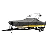 Classic Accessories StormPro Heavy-Duty Ski & Wakeboard Tower Boat Cover, Fits boats 20-22 ft long, beam width to 106 in wide