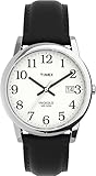 Timex T2H281 Gents Classic Watch with Black Leather Strap