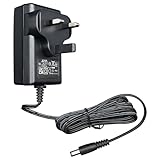 12V 2A Power Supply Adapter for Yamaha PSR YPG YPT DGX DD EZ P Digital Piano and Portable Keyboard Series, 24W AC Adapter Replacement for More 12V Devices (UKCA Listed, 1.8M Long Cord)