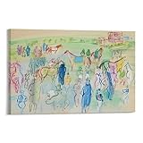 Raoul-Dufy Print Painting (49) Art Poster Canvas Painting Decor Wall Print Photo Home Modern Decorative Posters 20x30inch(50x75cm)