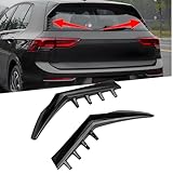 MUTUSAISI Rear Window Side Wing Splitter Tailgate Boot Spoiler Fit For VW Golf MK VIII MK8 GTI GTD R 2020-2024 GT/GTD/GTE/GTI/Life/MHEV/Match/R/S/SE/Style Accessories
