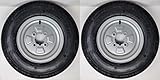BITS4REASONS STARCO S-255 PREMIUM 10 INCH 145/80B10 TRAILER WHEELS & TYRES 4 INCH PCD 1 PAIR