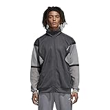 adidas Originals Men's Beckenbauer Track Top, Grey/Black, S