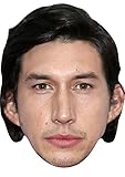 FoxyPrinting ADAM DRIVER JB Actor Movie Tv celebrity Party Face Fancy Dress