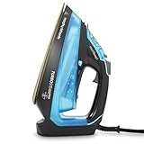 Morphy Richards Turbosteam Pro Steam Iron, Non Stick Ceramic Soleplate, Intellitemp Technology, 200g Boost, 40g Output, 380ml Water Tank, Digital Controls, Auto Shut off, 3m Cord, 3100W, Blue, 303210