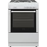 Electra 60cm Gas Cooker - White - A Rated