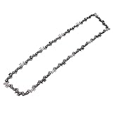 Hicello Chainsaw Chain for 12 Inch (30cm) Guide Bar, 44 Drive Links, 3/8" LP Pitch, 0.050" Gauge, Pole Saw Chain Compatible with STIHL Compatible with Husqvarna Compatible with Oregon and More
