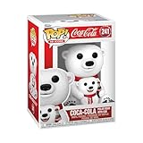 Funko Pop! & Buddy: Coca Cola Polar Bear-Cola - Bear & Cub - Collectable Vinyl Figure - Gift Idea - Official Merchandise - Toys for Kids & Adults - Ad Icons Fans - Model Figure for Collectors