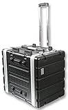 FLIGHT CASE, ABS 19" 7U, TROLLEY ABS-8UTR By PULSE