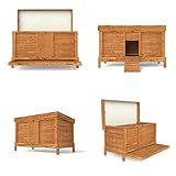 Mary Outdoor Chicken Coop, Backyard Poultry House 3-4ft (4ft Mary)