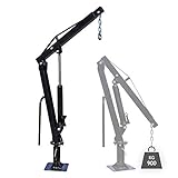 Pickup Crane with 900 kg Loading Capacity and 360° Turning Range