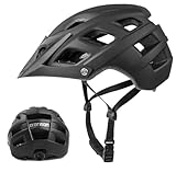 Ckorison Mountain Bike Helmet, MTB Helmet Adult Lightweight Breathable Adjustable Mens Bike Helmet Safety Certified EN1078 Cycling Mountain & Road Bicycle Helmets for Men Women