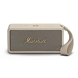 Marshall Middleton Bluetooth Wireless Portable Speaker, 20+ hours portable playtime, water resistent IP67 - Cream