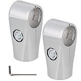 Mxfans 2pcs 25mm Display Rack Clamp Fittings Scaffold Composite Tube Connector Two-Way