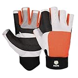 FitsT4 Sports Sailing Gloves with ¾ Finger and Ideal Grip for Sailing, Yacht, Sailing, Paddling, Kayaking, Fishing, Fishing, Dinghy, Dinghy, Water Sports with Boats