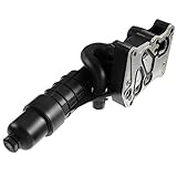 A-Premium Oil Filter Housing Cap Assembly Compatible with Mercedes-Benz W204 Series C250 2012-2015 Coupe, R172 Series SLK250 2012-2015 Convertible, 1.8L, Oil Filter Housing Cover, Replace# 2711801410