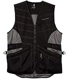 Browning Ace Shooting Vest-Black/Black (Large)