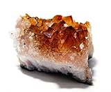 Reiki Healing Energy Charged Small Raw Citrine Cluster Crystal Stone (Beneficial for Cleansing)