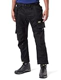 Snickers 6241 AllroundWork Slim Fit Trousers Holster Pockets Black 36" 30"