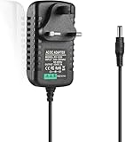 12V 2A Power Supply Adapter, AC Adapter 100-240V to 12v DC Power Adapter 5.5mm x 2.1mm Jack for LED Strip Lights, Router, CCTV Camera, Monitor Etc