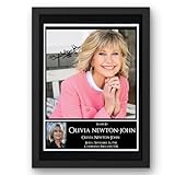 Everything But That Olivia Newton John Signed Framed Mounted Photo Print Display 10 x 12