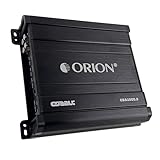 Orion Cobalt 2 Channel Amplifier - 750W RMS, 1500W Max, Class A/B, 2 Ohm Stable, Bass Boost, MOSFET, Car Audio Subwoofer Amp