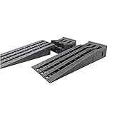 KATSU Plastic Car Ramps, Extra Wide Detachable, 2PCs Heavy Duty Garage Ramps for Lifting Automotive Vehicles Workshop Car Service and Repair 161921