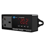 NICREW Digital LED Heating and Cooling Temperature Controller, Reptile Thermostat for Snake, Lizard, Tortoise, Vivarium and Other Reptiles, 1100W 220V