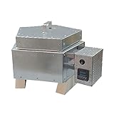Domestic Pentagon top-Loaded Electric Muffle kiln 1240 C°/2264°F with 3 Cubic litres Chamber and Easy to use Temperature/time programmable Controller