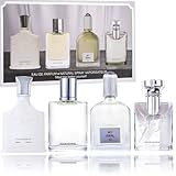 DHASUWT 4pcs Mens Perfume Set, 25*4ml Eau De Toilette, Fresh Scent, Lasts All Day, Ideal Men's Gift Set