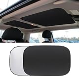 Mini Cooper Sunroof，Foldable Sunroof Shade Easy to Install Reflective Sun Visor Protector Compatible with Mini Cooper, Clubman，Countryman All Years Keep Mini Cooper Cool