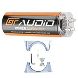 Kit Set for GT AUDIO BASS FACE GTC/6 1 x Car Audio Capacitor 6 Farad for 6000 Rms Systems 1 3 4 5 10 Capacitors Without Remote, 1 Piece + Free Accessories