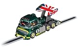 Carrera 20031093 Digital 132 Racetruck Cabover British Racing Green, No.8 1:32 Scale Slot Car, With Working Headlights, Suitable For Ages 8 Years+