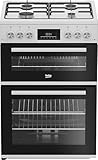 Beko 60cm Gas Cooker - White - A Rated
