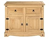 Corona Mexican Pine Large Sideboard | 2 Drawers & 2 Doors | Rustic Design
