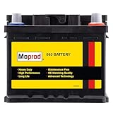 Moprod 063 Group 063 12 V Car Battery – High CCA, OEM-Quality, AGM Start-Stop Compatible, black