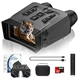 Night Vision Goggles Night, 4K UHD NightVision Binoculars for Adults, 3" Large Screen, 10X Digital Zoom & 1312FT Viewing Range, 32GB Card to Save Photos and Videos