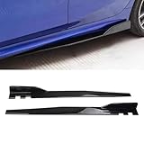 ONWZCJDI Car Side Steps for Rolls-Royce Spectre (2023 2024),Nerf Bars Pedal Protector Running Boards Side Skirt Rocker Splitters Diffuser Guard Bar Running Board Replacement, Gloss Black