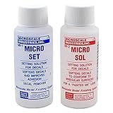 CPSYUB Micro Sol & Micro Set Decals Setting Solution Twin Pack