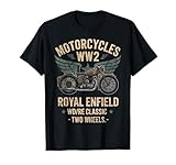 Royal Enfield WD/RE Classic Motorcycle WW2 T-Shirt